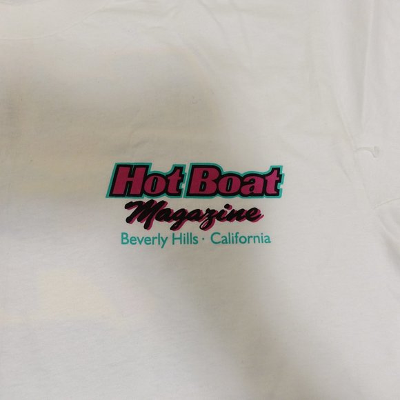 Hot Boat Magazine T-Shirt Size L - Picture 4 of 6